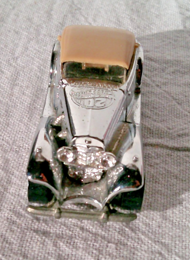 Hot Wheels Mercedes 540K 1988 20th Anniversary Chrome Loose