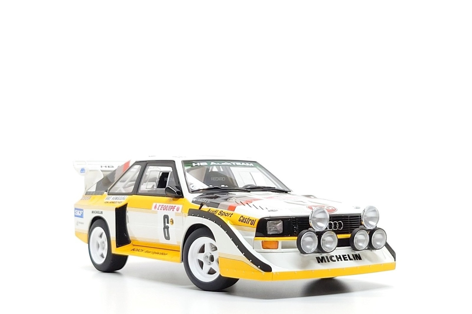 AUTOart 1:18 Audi Sport Quattro S1 #6 – Rally Monte Carlo 1986