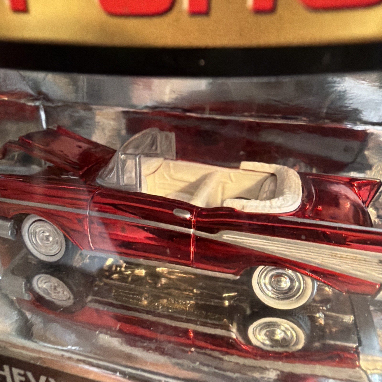 1957🏆Chevy Bel Air🏆Convertible First Shot 1/64 Diecast Limited Edition