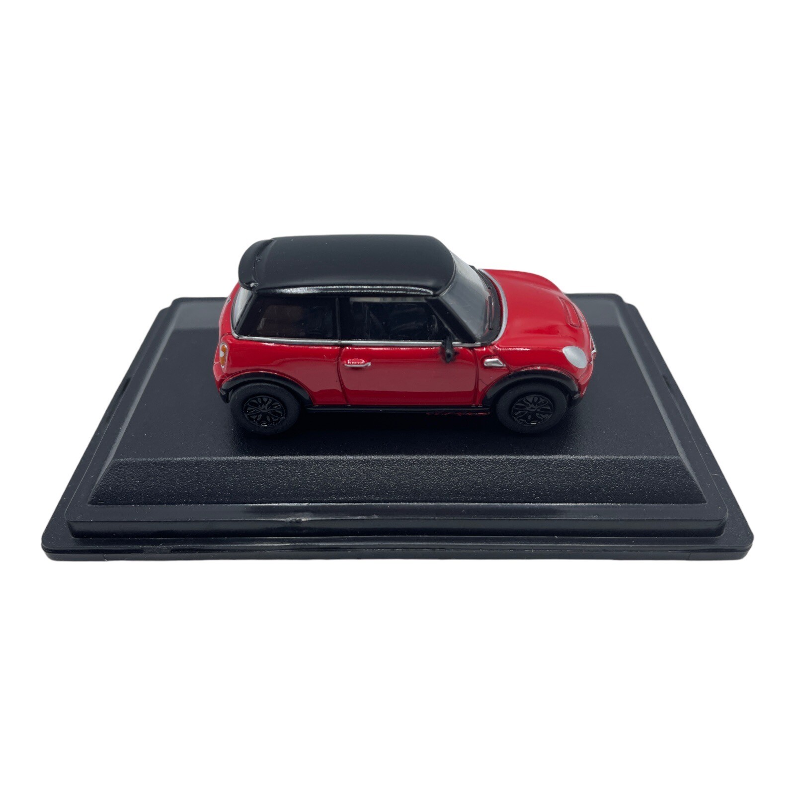 MINI Cooper S Hardtop R56 Chili Red with Black Roof Diecast car Pair of Two