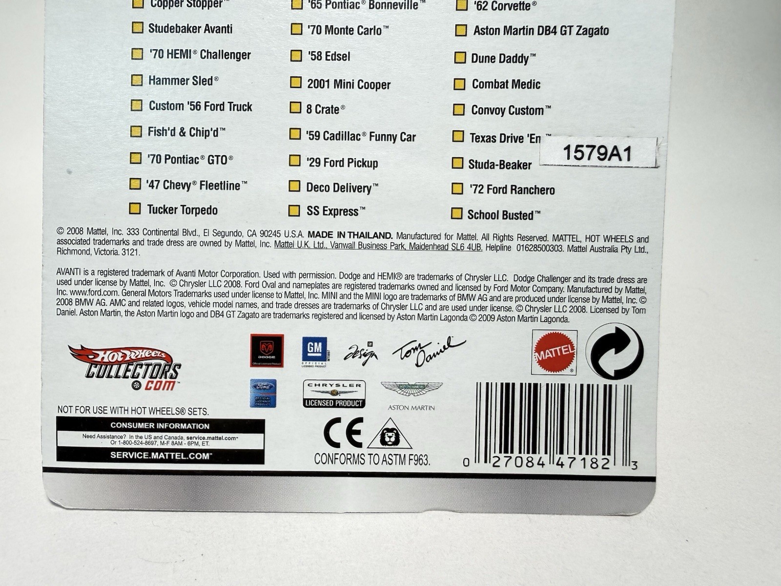 Hot Wheels Classics Series 5 – Copper Stopper, Red, BP