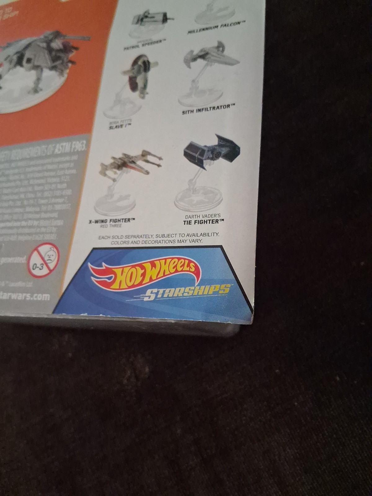 Hot Wheels Star Wars Starships AT-TE First Appearance! Rare – New in Package