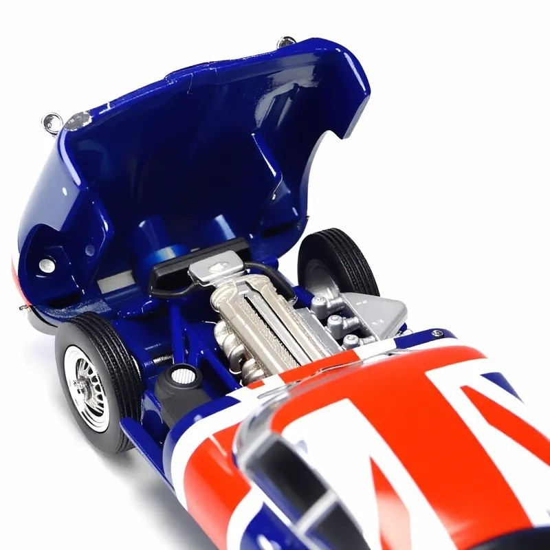 GFCC 1:64 Flag 1961 E-type Convertible Sports Model Diecast Metal Car