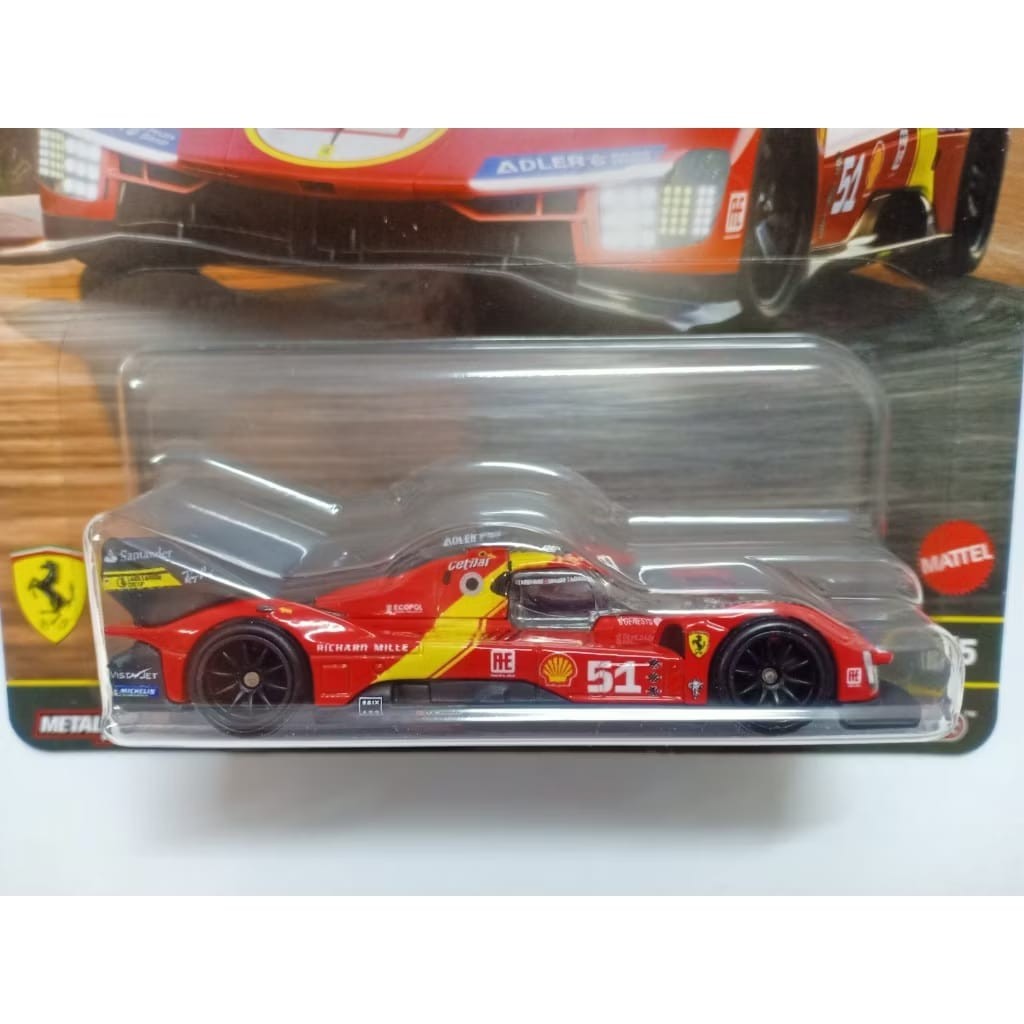 Hot Wheels Premium 2025 Car Culture “Circuit Legends” Ferrari 499P Red 1:64