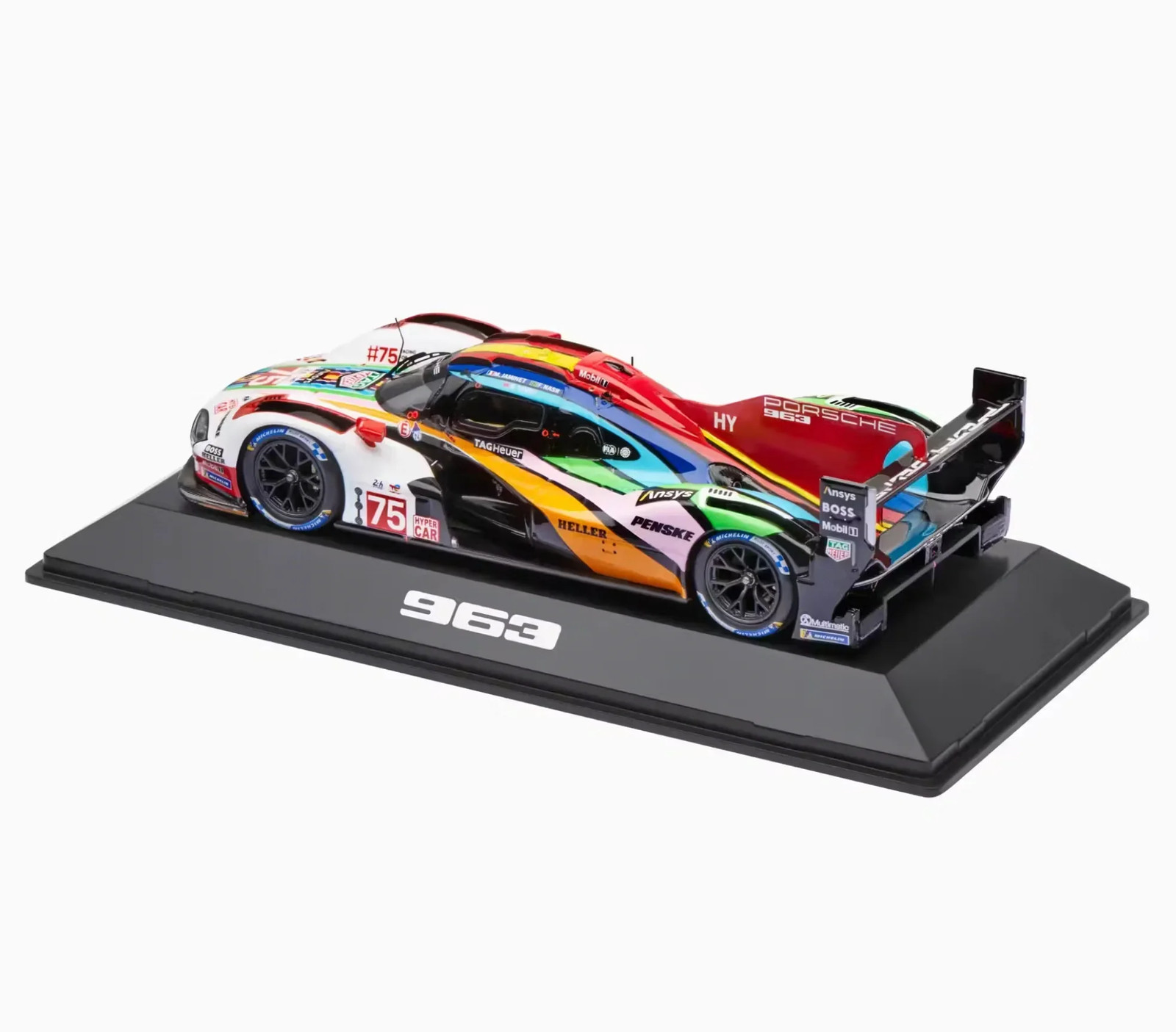 1:43 2023 Le Mans 24h — #75 Porsche 963 Penske Motorsport — Spark Dealer