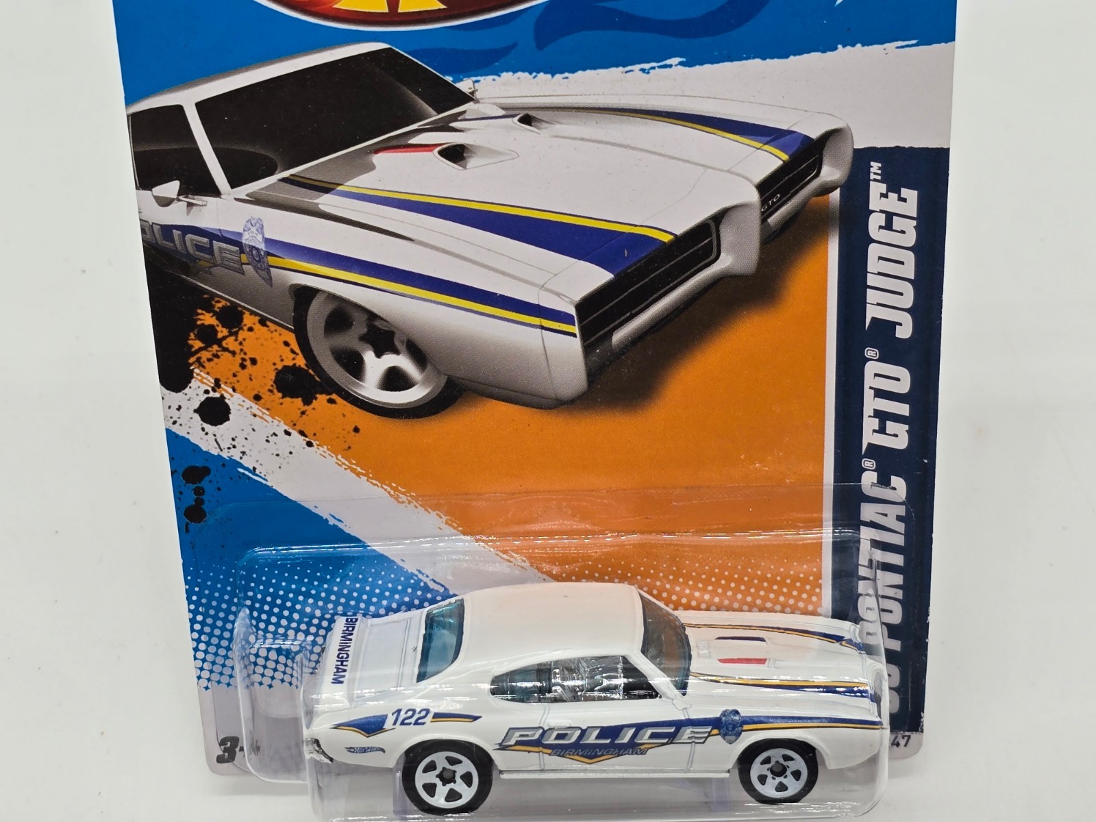 Hot Wheels – HW Main Street ’12 – ‘6 Pontiac GTO Judge – Birmingham Police