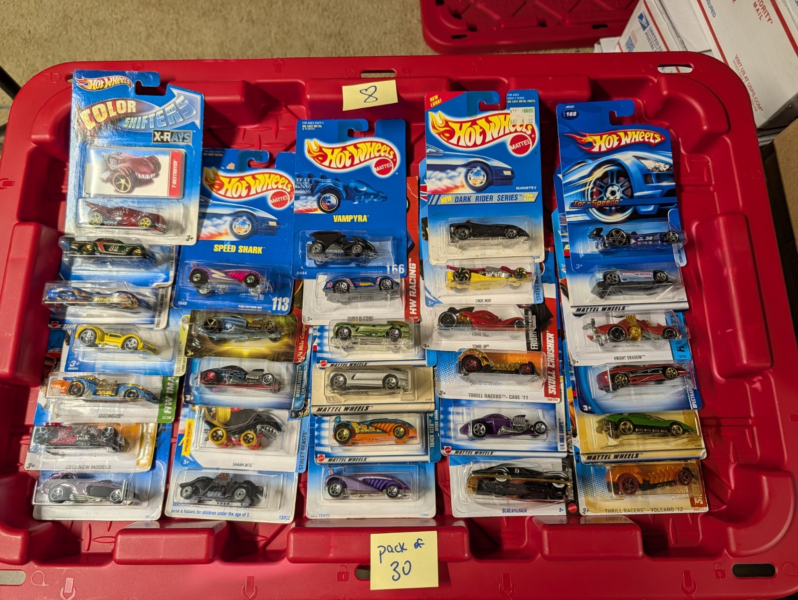 Matchbox And Hotwheels Lot #8 Hot Wheels Clearance Variety Metal 1:64 Blue card