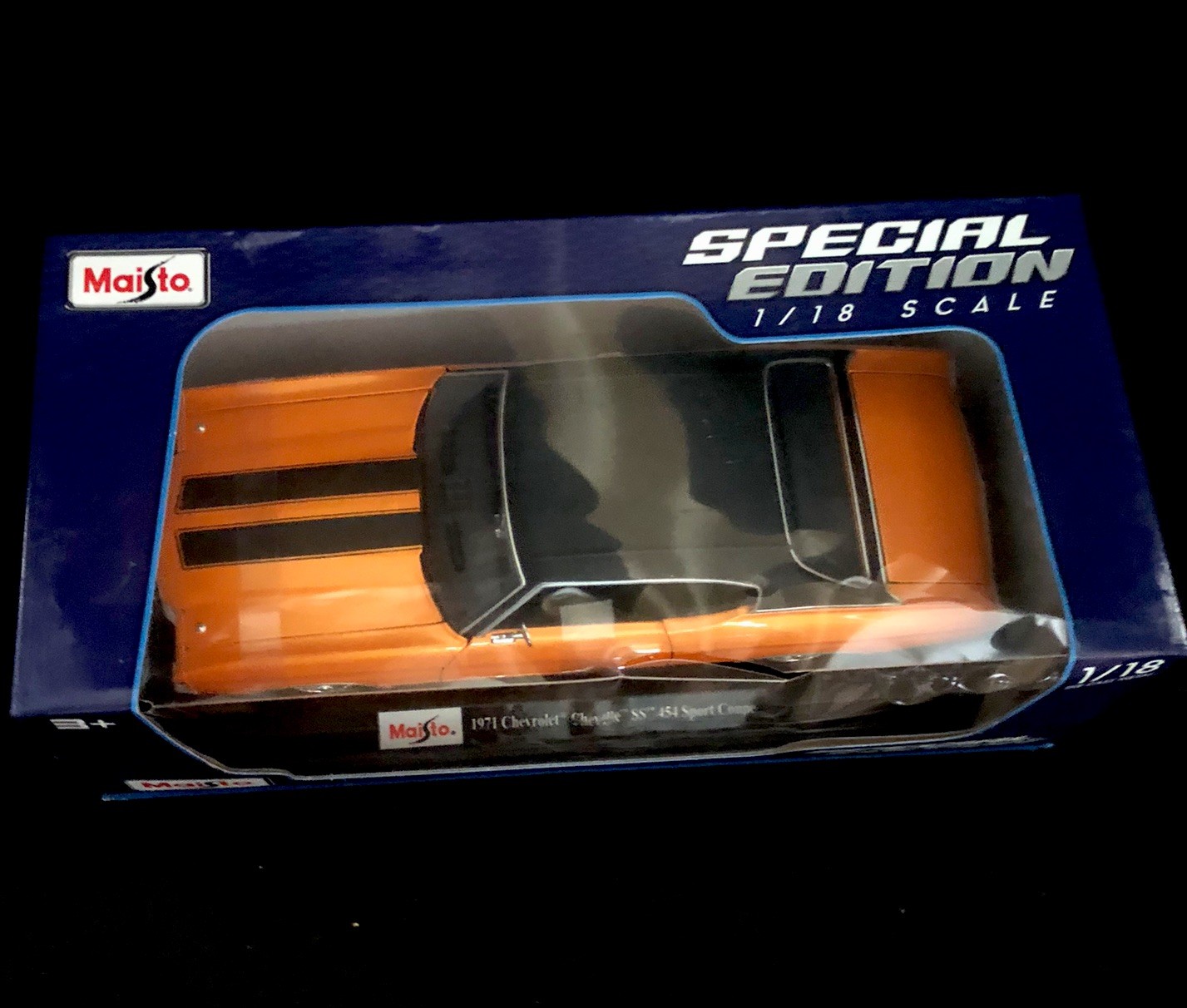 Maisto Special Edition 1:18 1971 Chevrolet Chevelle “SS” 454 Sport Coupe