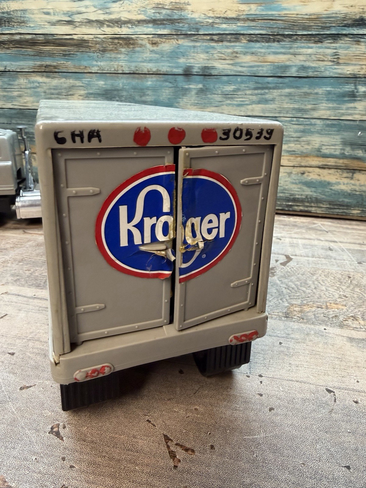 Kroger Gray Trailer/Semi Truck Plastic