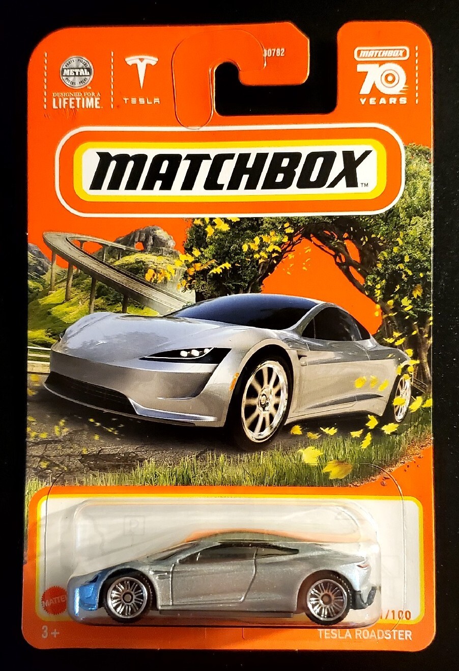 Matchbox MBX City TESLA MODEL X,Y ROADSTER Mixed set of 8 cars NEW on card