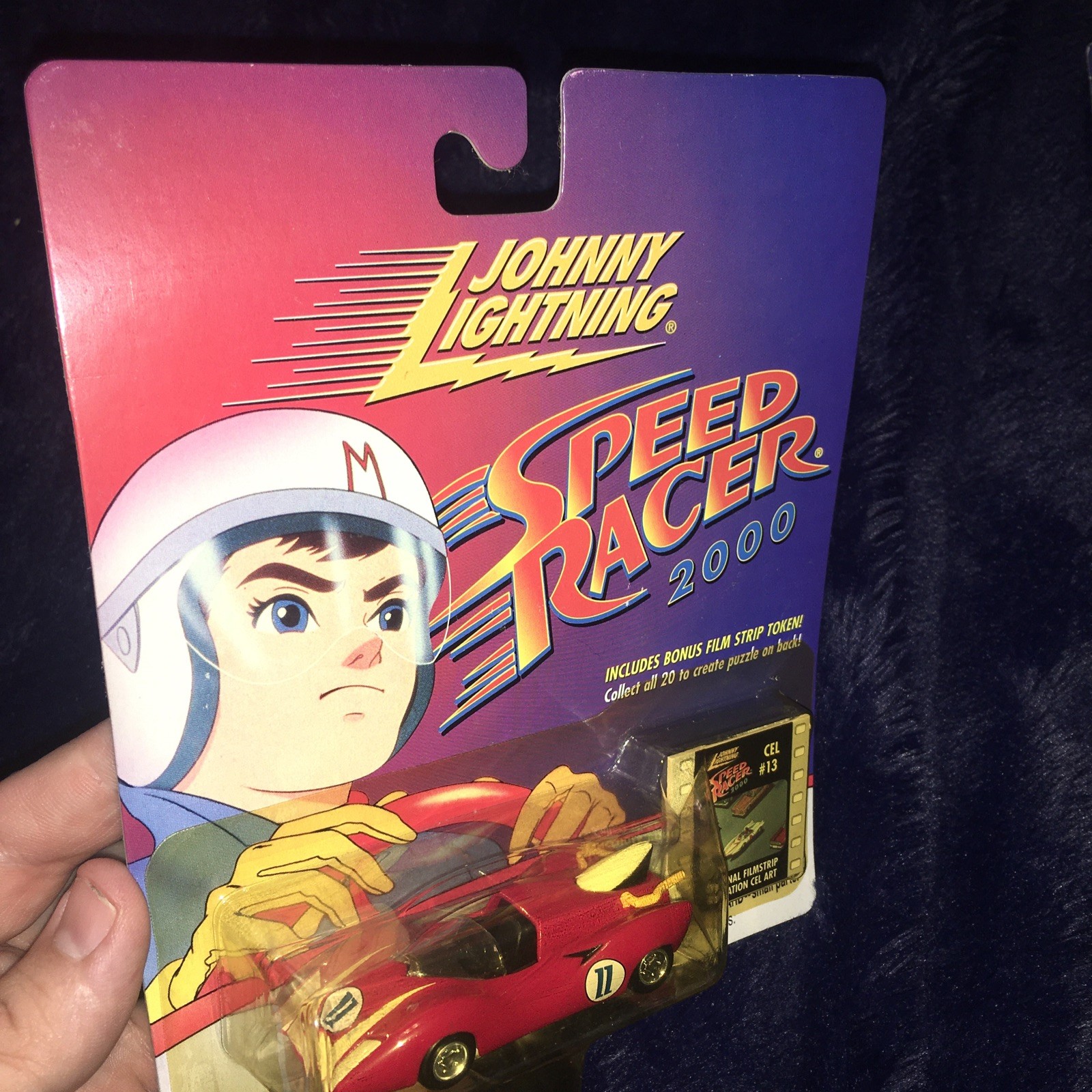 Johnny Lightning Speed Racer 2000 Mach 5 Film Cell No. 13 Unopened Package