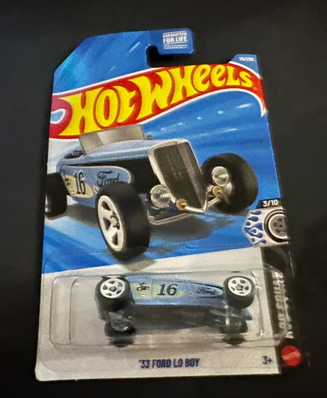 Hot Wheels ’33 Ford Low Boy BLUE MOMC