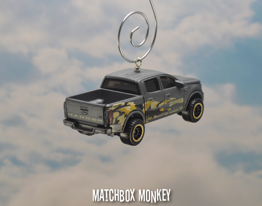 2019 Ford Ranger Pickup Truck Custom Christmas Tree Ornament 4X4 Adorno Camo