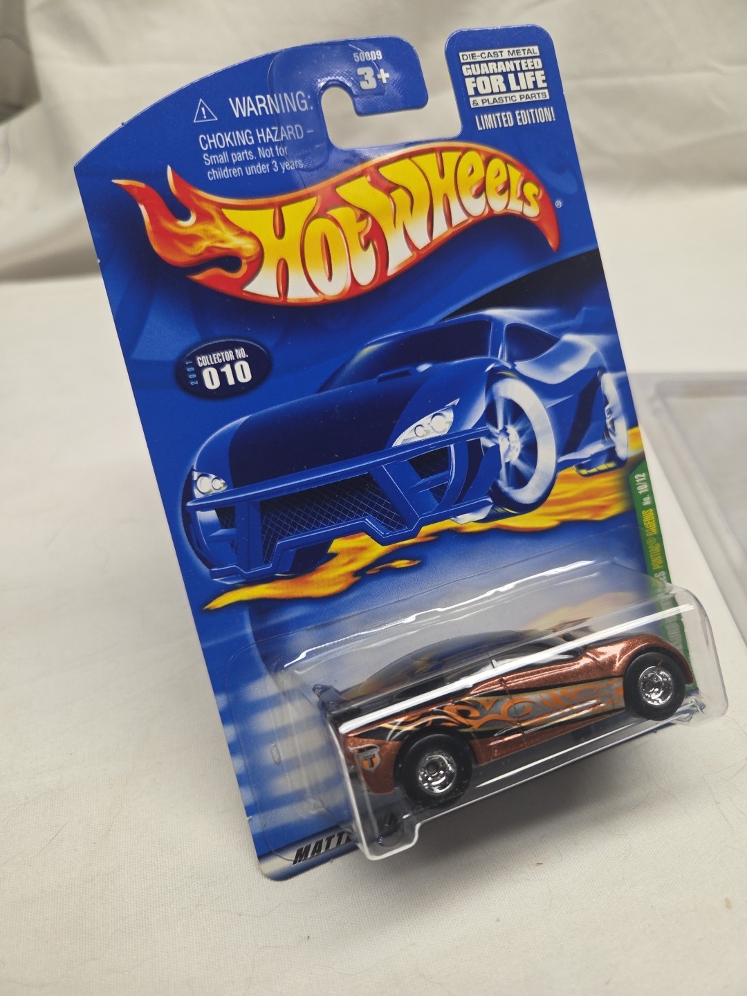 Hot Wheels 2001 Pontiac Rageous Treasure Hunt #010 With Protech Car Case