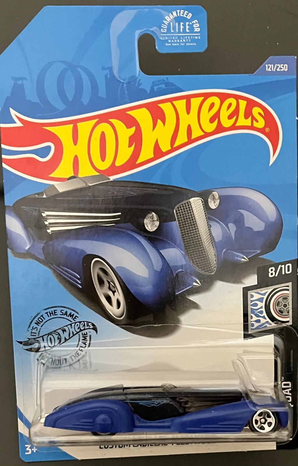 HOT WHEELS ROD SQUAD CUSTOM CADILLAC FLEETWOOD BLUE 121/250.SEE COMBINED OFFERS!