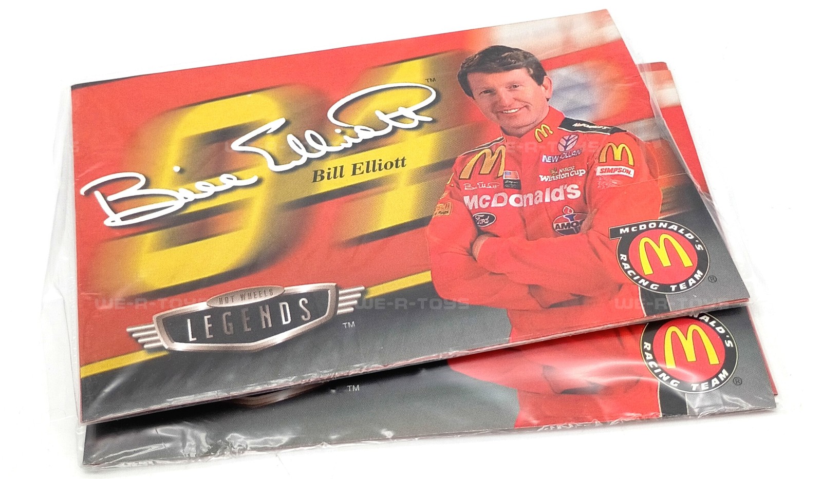 Hot Wheels Legends Pro Racing Bill Elliott McDonald’s Team Vehicle 1997 Mattel