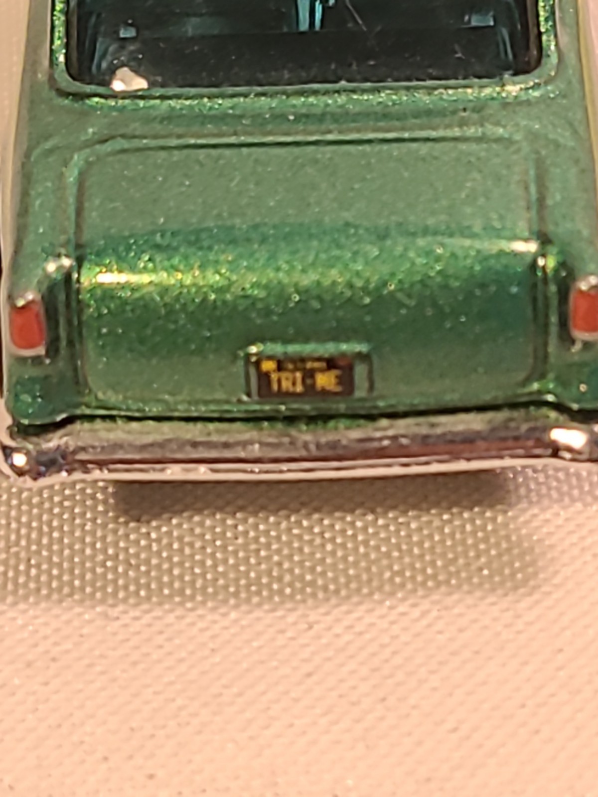 Hot Wheels Car Culture Dragstrip Demons ‘55 Bel Air Gasser Green Metal Base