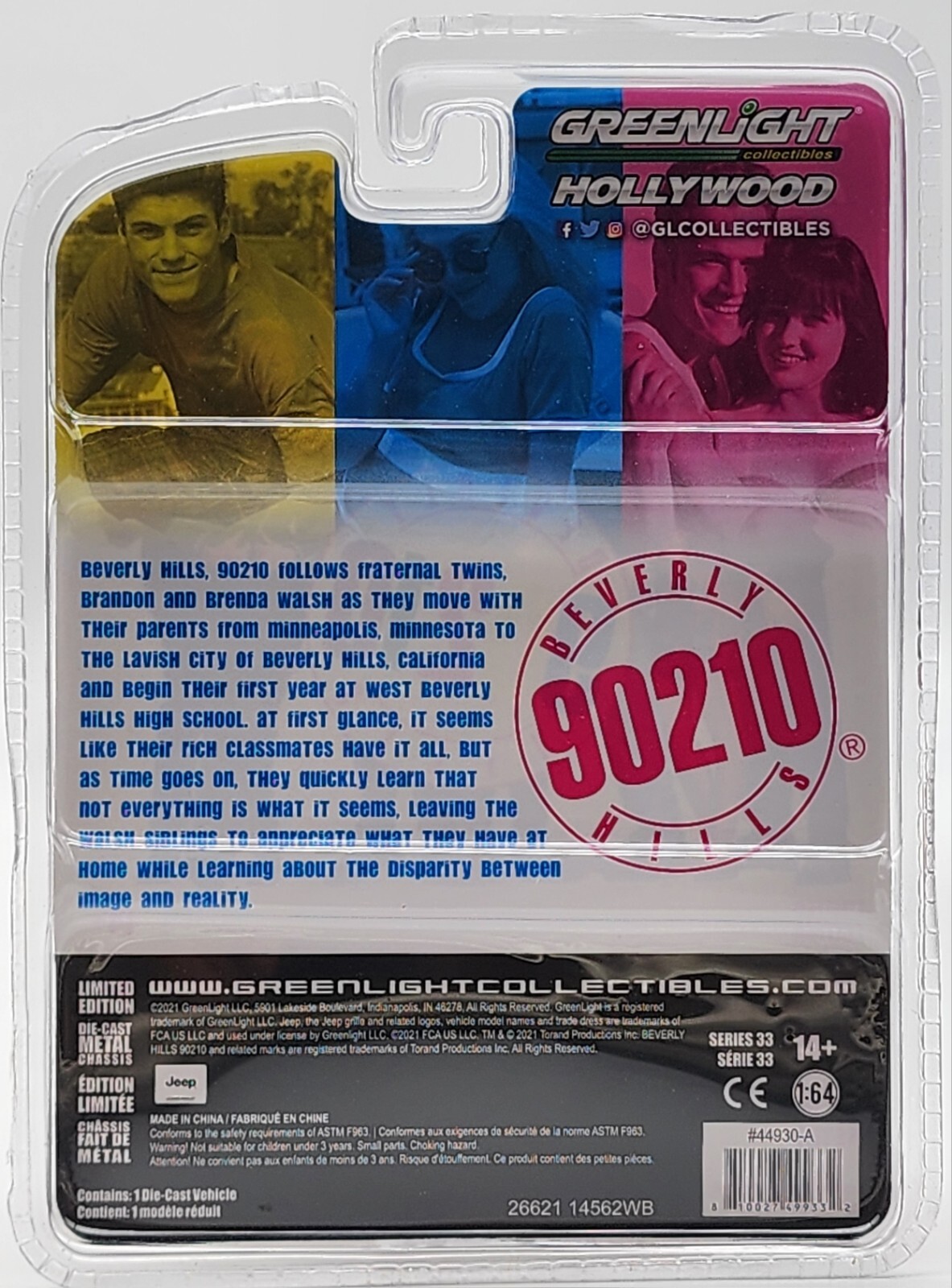 GREENLIGHT COLLECTIBLES HOLLYWOOD SERIES 33 COMPLETE SET OF 6 VEHICLES! WICK ACE