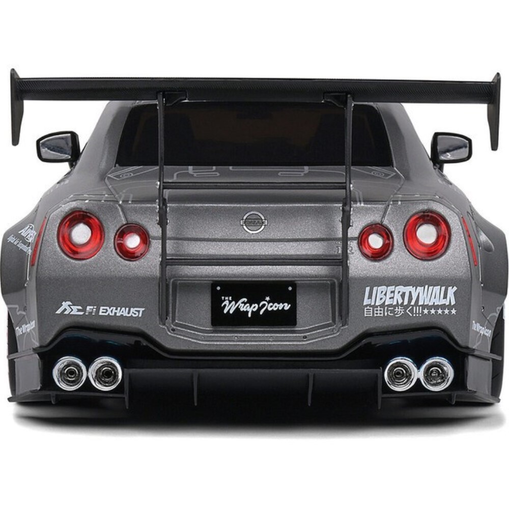 Solido 1:18 2020 Nissan GT-R (R35) Liberty Walk Body Kit 2.0 Grey S1805810 Model