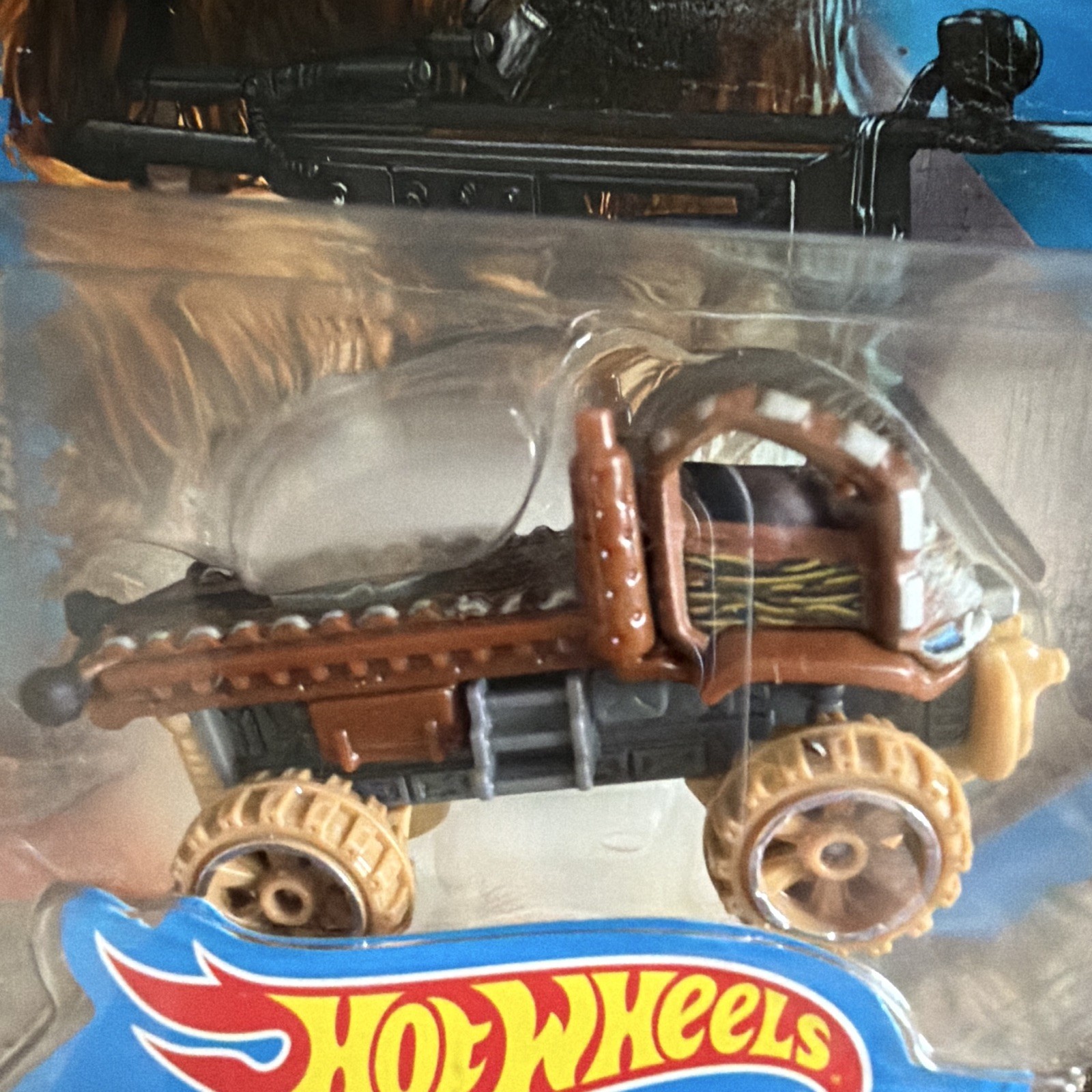 Hot Wheels Star Wars Chewbacca Truck 1:64 Diecast Brown/Black/Tan 2014