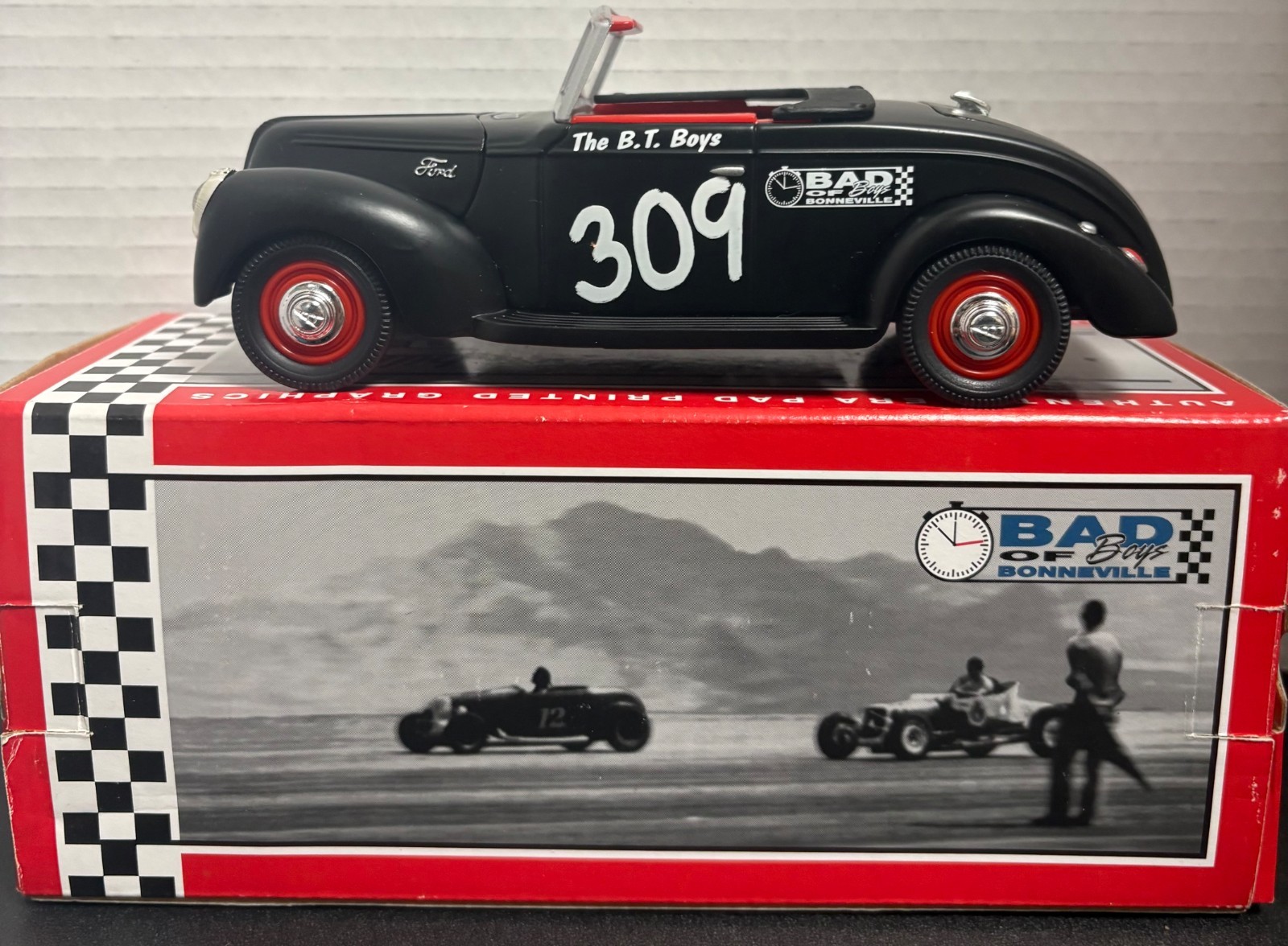 THE BAD BOYS OF BONNEVILLE SERIES 1940 FORD CONVERTIBLE STOCK CAR – AWESOME