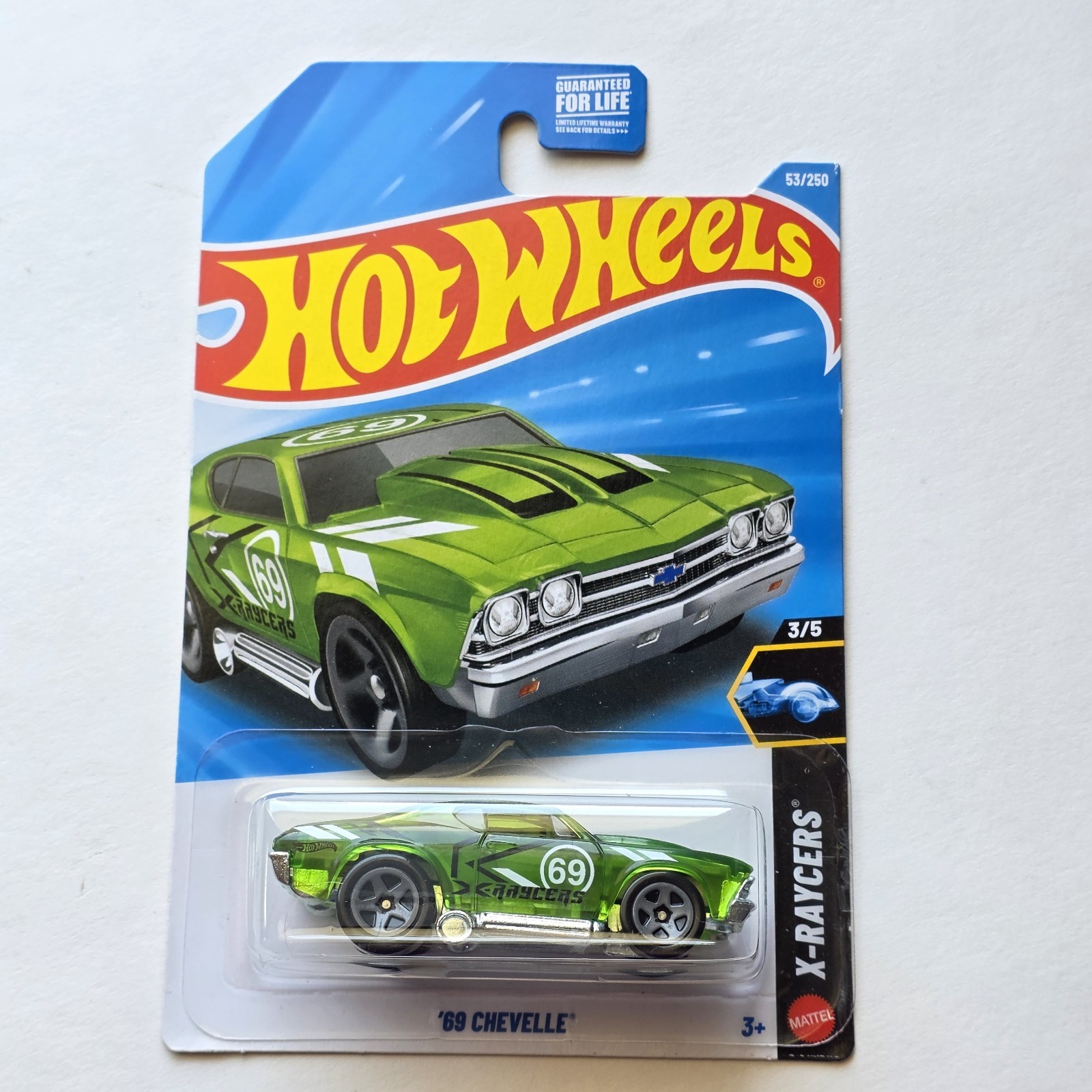Hot Wheels X-Raycers Complete Series Lot 1-5 69 Chevelle RD-06 X-Steam Set