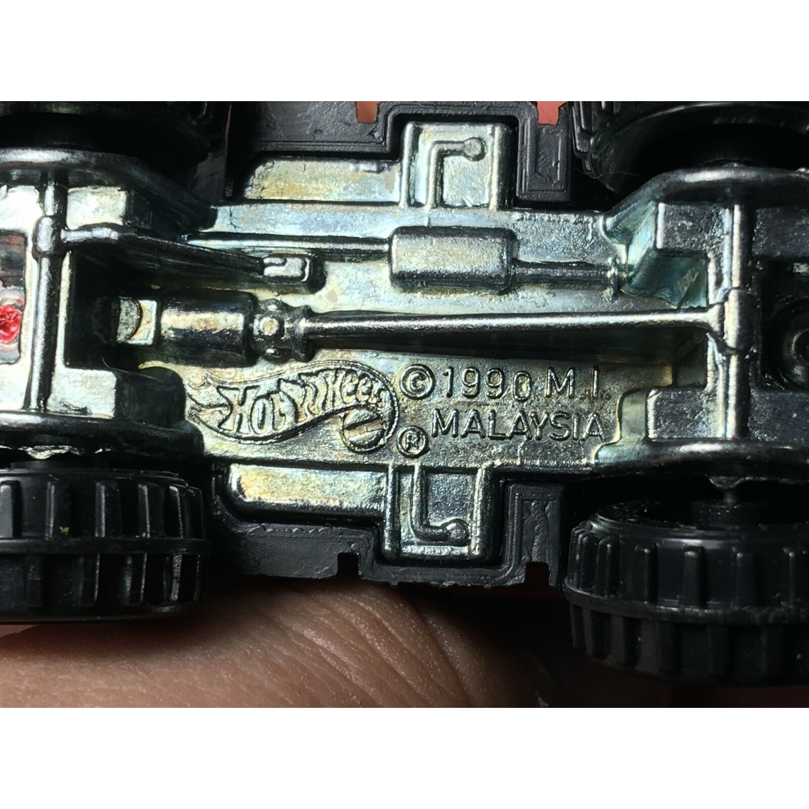 Hot Wheels 1999 Mercedes-Benz Unimog Red w/ Black HW Mainline Removable Top