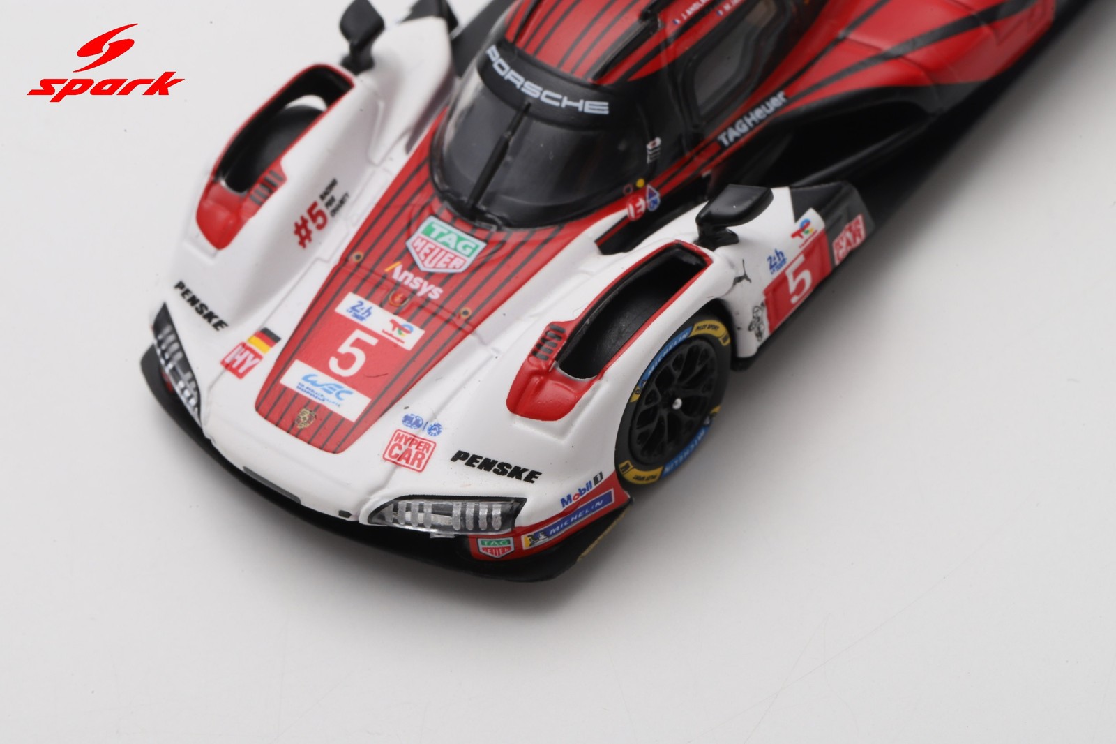 Spark 64S063 1/64 Porsche 963 No.5 PENSKE MOTORSPORT 6th Le Mans 24H 2025
