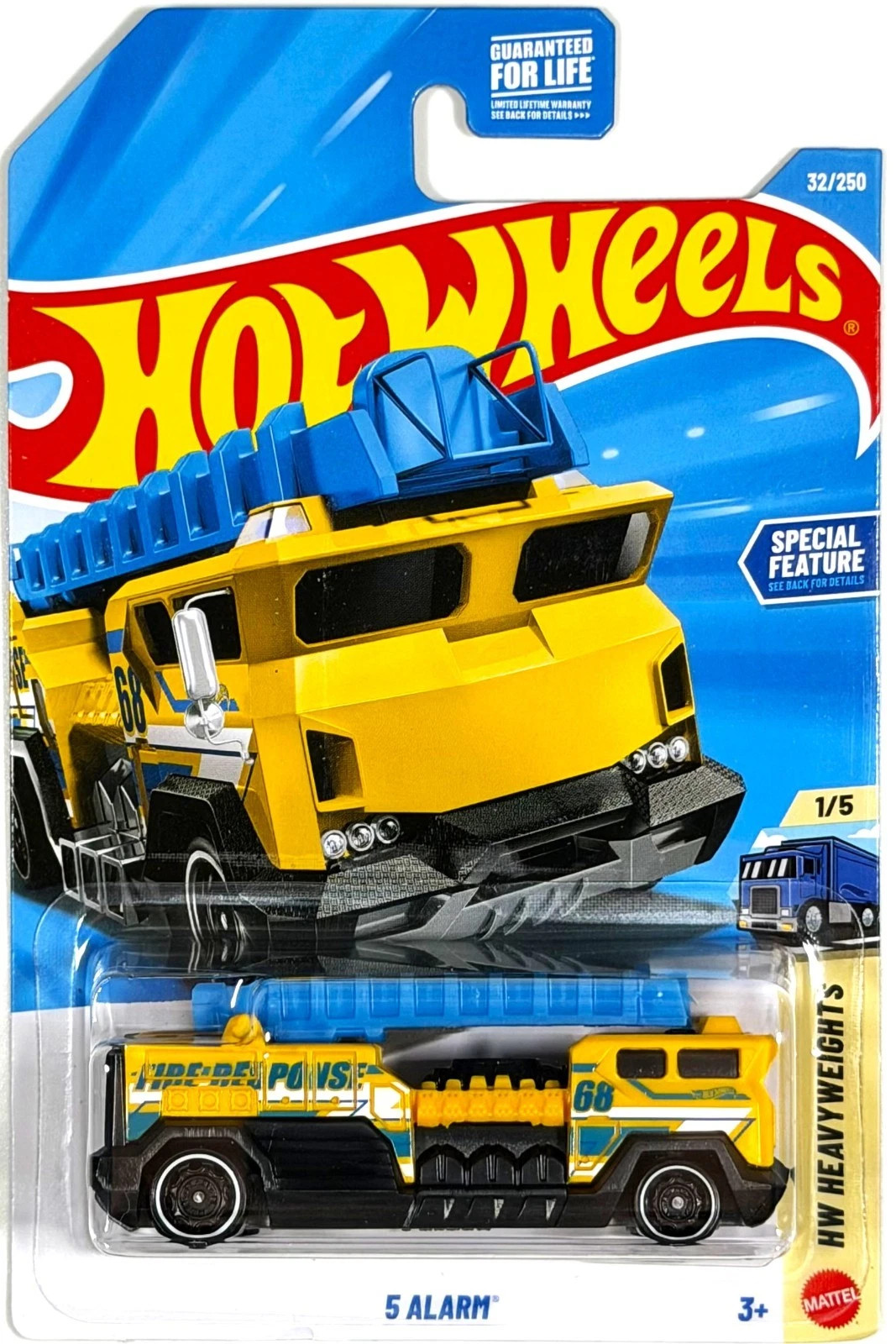 2026 Hot Wheels Mainline Case J 5 Alarm Series HW Heavyweights