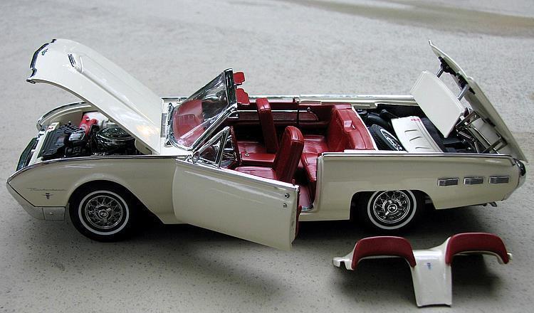 Ford Thunderbird1 24T bird Chopped Custom Built Metal Model12Car18 1964gt1965