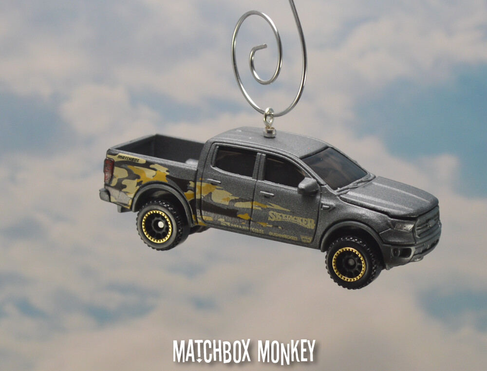 2019 Ford Ranger Pickup Truck Custom Christmas Tree Ornament 4X4 Adorno Camo