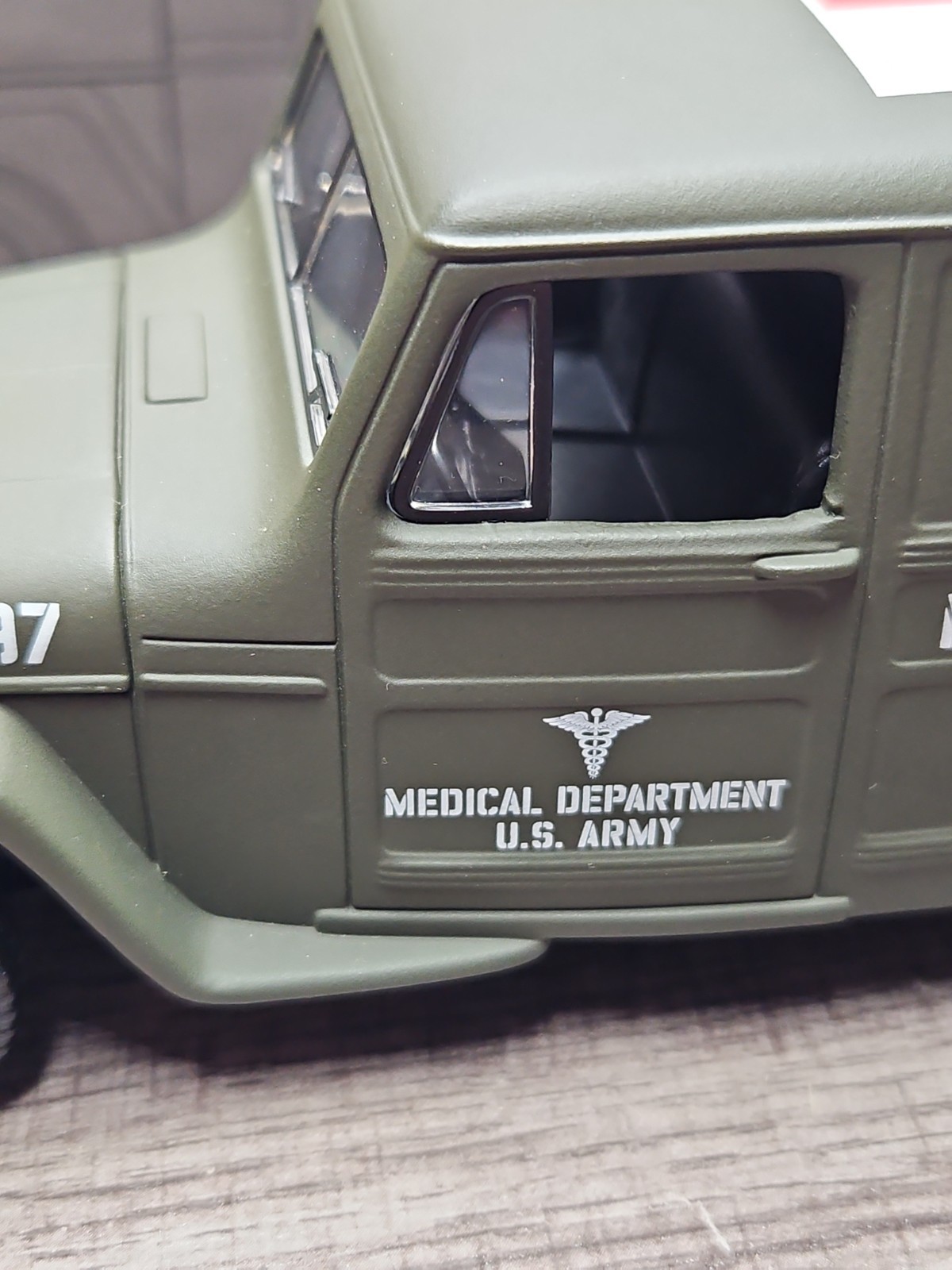 Speccast 403000. 1953 Jeep Willys Ambulance US Army