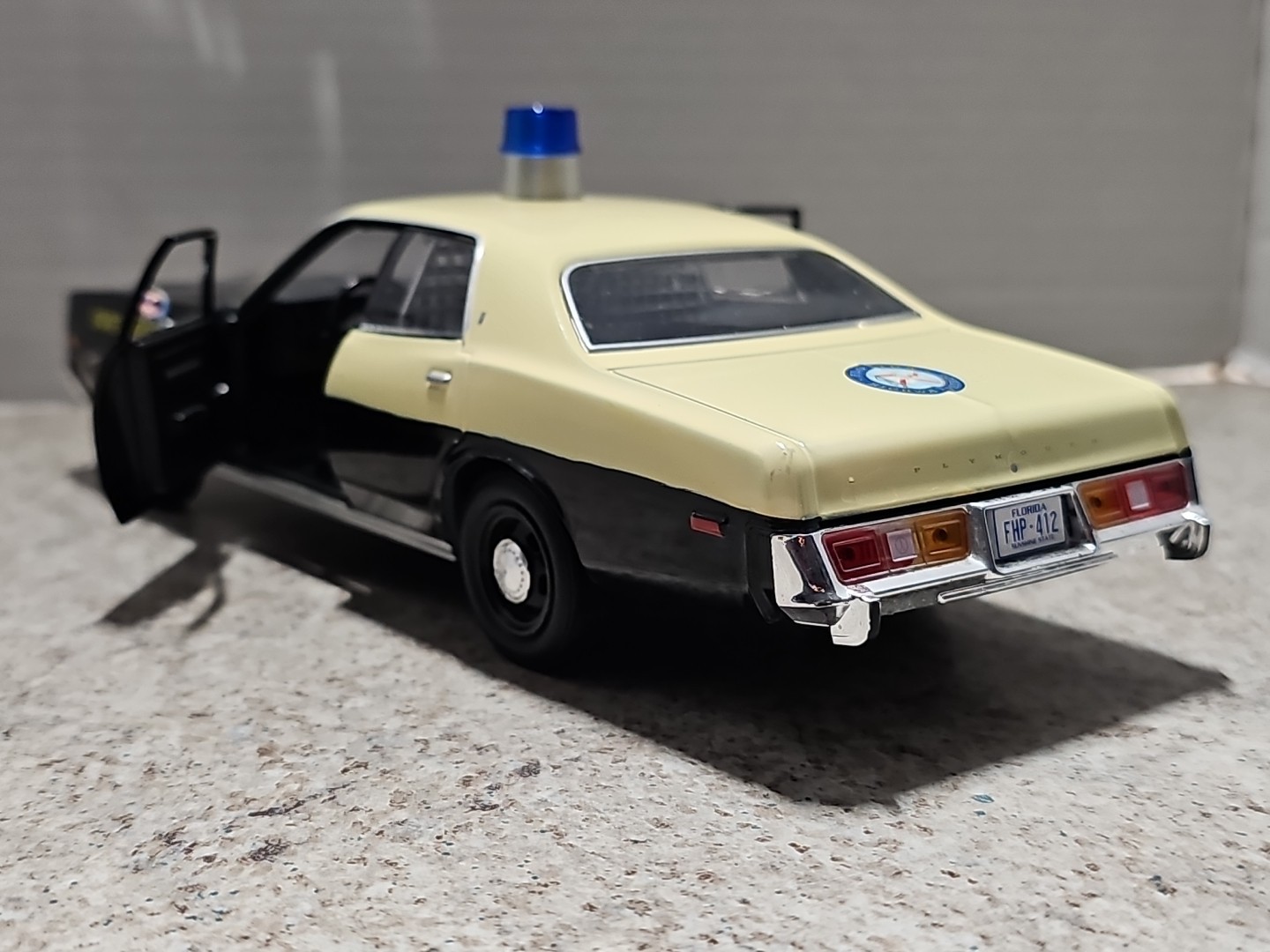 Greenlight Hot Pursuit 1978 Plymouth Fury Fl. Hwy. Patrol 1:24 Diecast Series 1