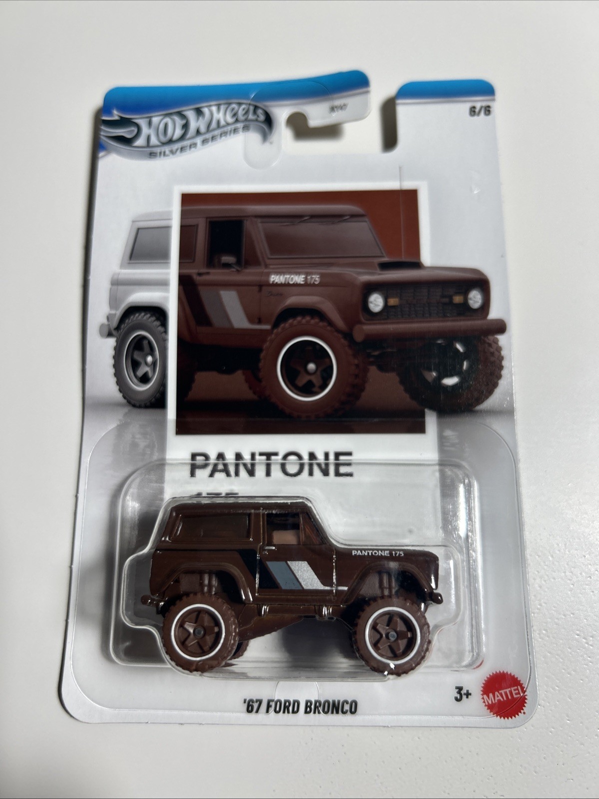 Hot Wheels Pantone ’67 Ford Bronco CHASE 6/6 In Hand Ready To Ship