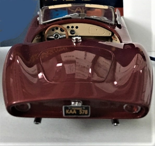 Concept Car w/ 57Chevy55 Corvette V8 Engine 1963 Custom Built 1:24Race18Model12