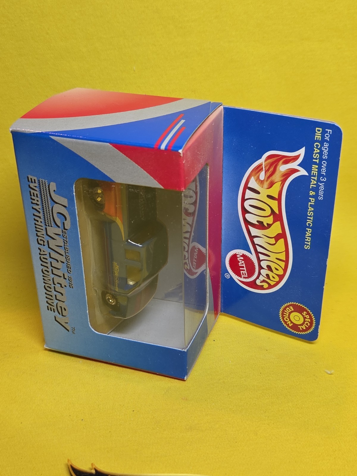 Hot Wheels JC Whitney Chevy C3500 Dually in Blue Real Riders Sealed & Gift🔥48