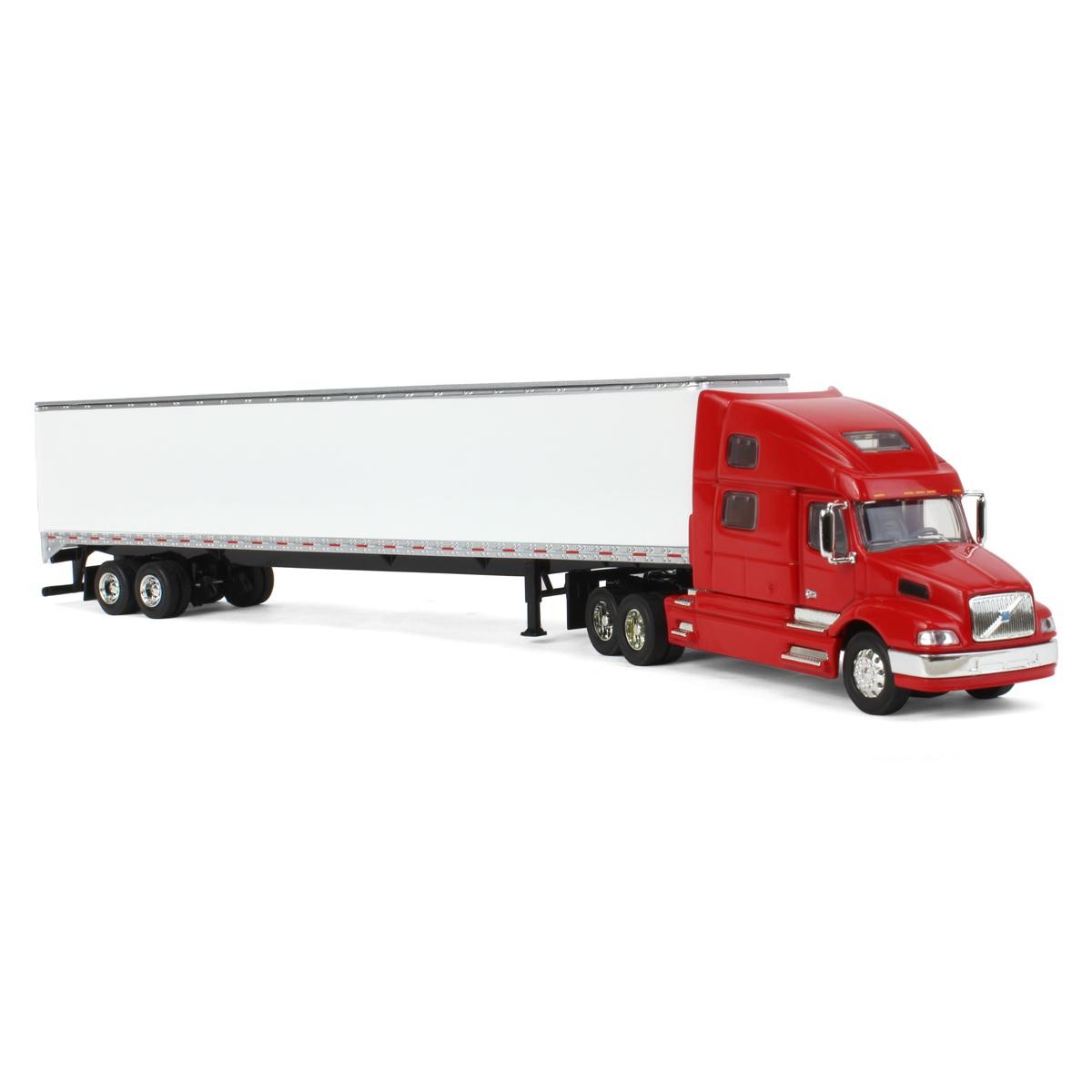 1/64 Red Volvo 770 Truck w/ Sleeper & 53′ Trailer w/ Double Doors SpecCast 31605