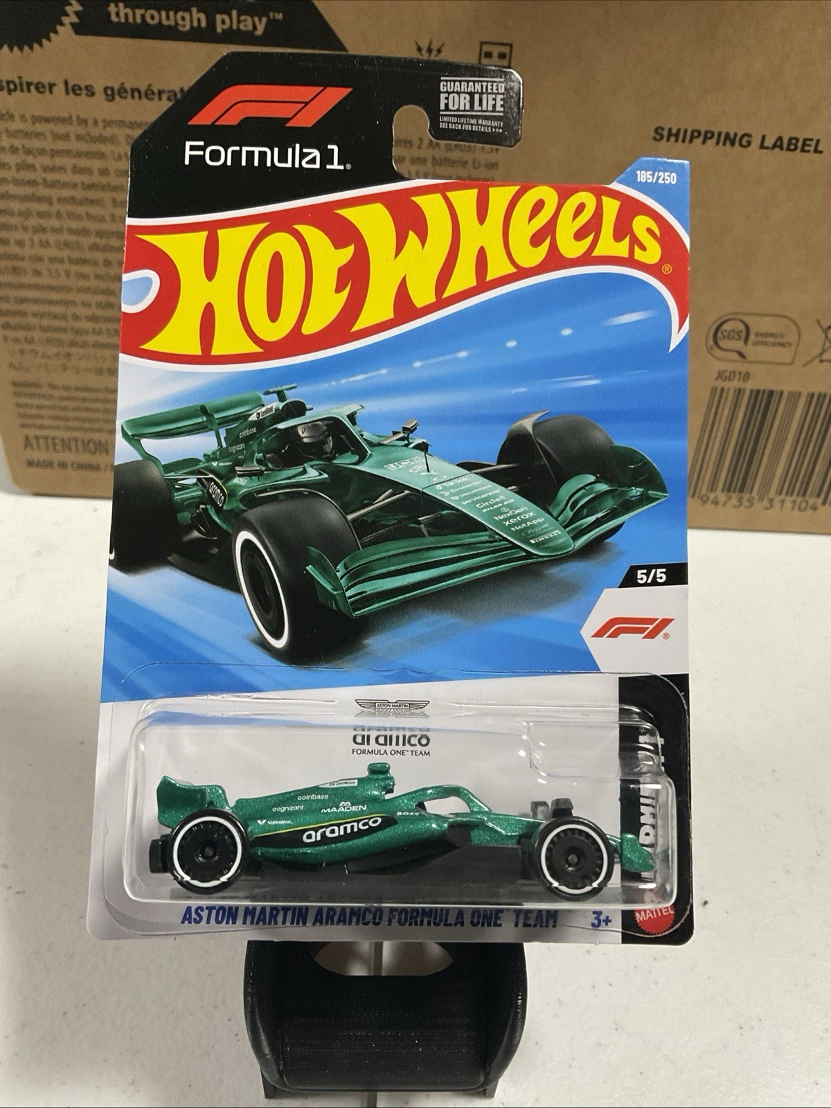2026 Hot Wheels F1 Aston Martin Aramco Formula One Team Formula 1 #185