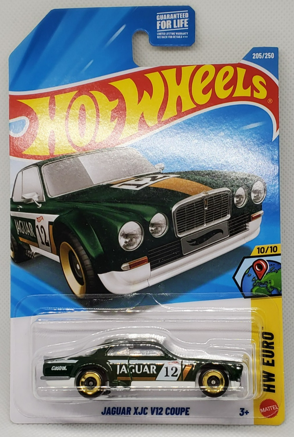 2026 Hot Wheels Green Jaguar XJC V12 Coupe HW Euro #205