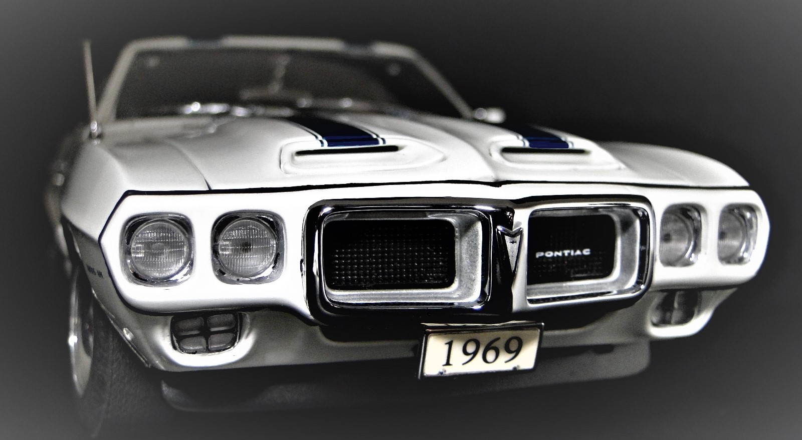 Pontiac Trans Am Firebird Race Car Custom Built Metal Model 1:24 18Racing12 1967