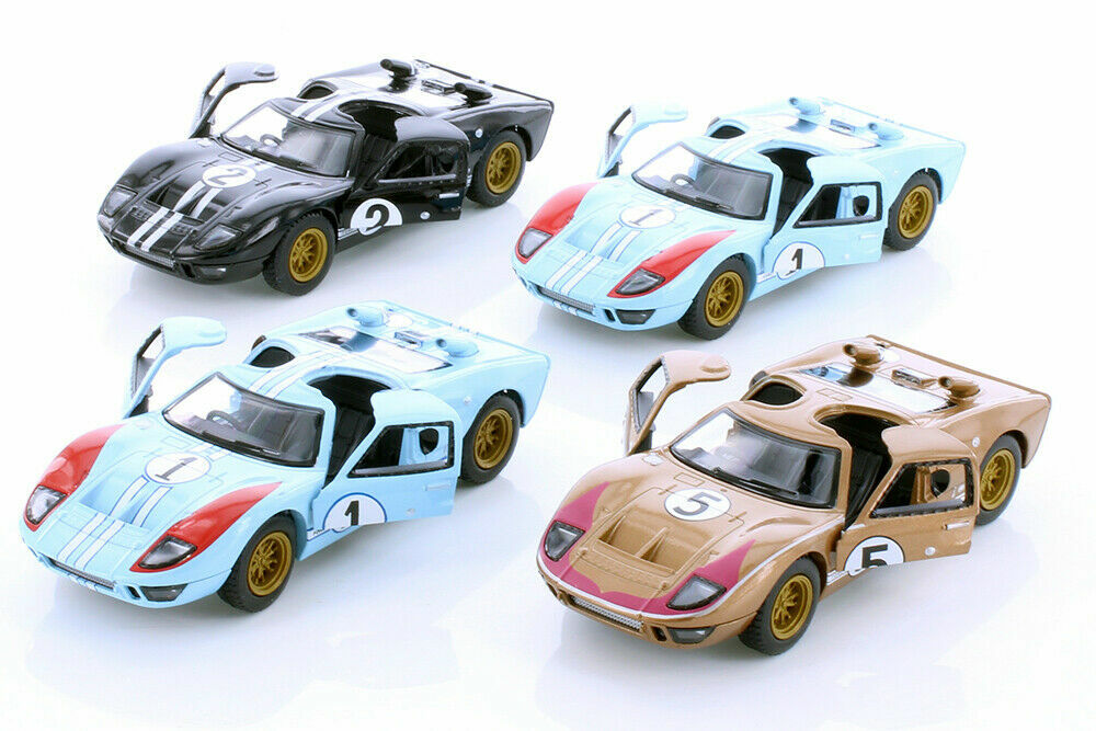 Kinsmart 5″ 1966 Ford GT40 MKII #2 Heritage Diecast Model Toy 1:32 Choose Color