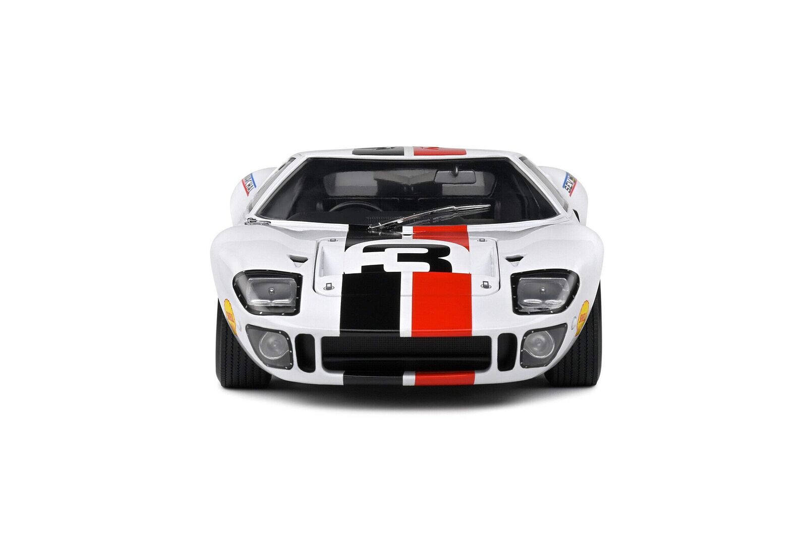 1/18 FORD GT40 MK1 ERIC DEAN 2015 Model Car -WHITE-