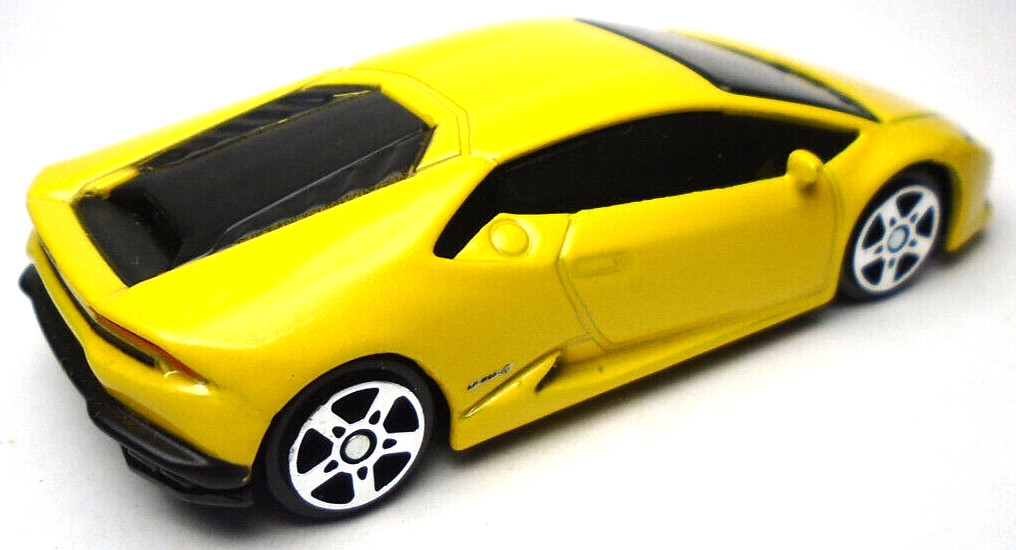 MAISTO LAMBORGHINI HURACAN LP 610-4 YELLOW 1:64 DIECAST 3″ CAR