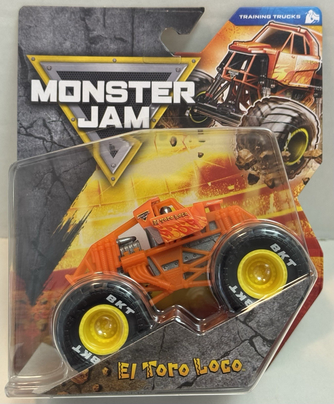 Monster Jam 43 EL TORO LOCO CHASE Training Trucks Series Spin Master 2025
