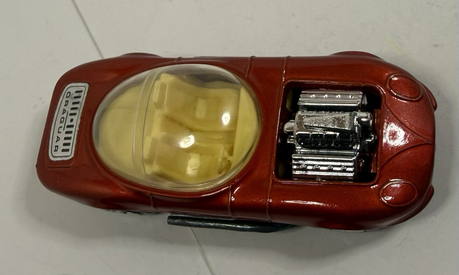 Matchbox 1970 Superfast Hot Rod Draguar No. 36 Red 1/64 Diecast