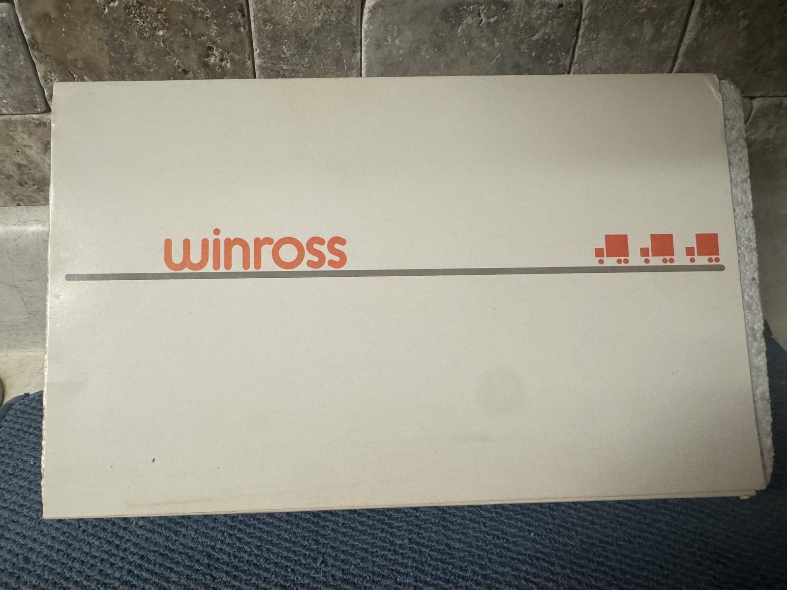 Vintage 1985 Winross USA Eastern Double Trailers Die-Cast Truck Set Made USA