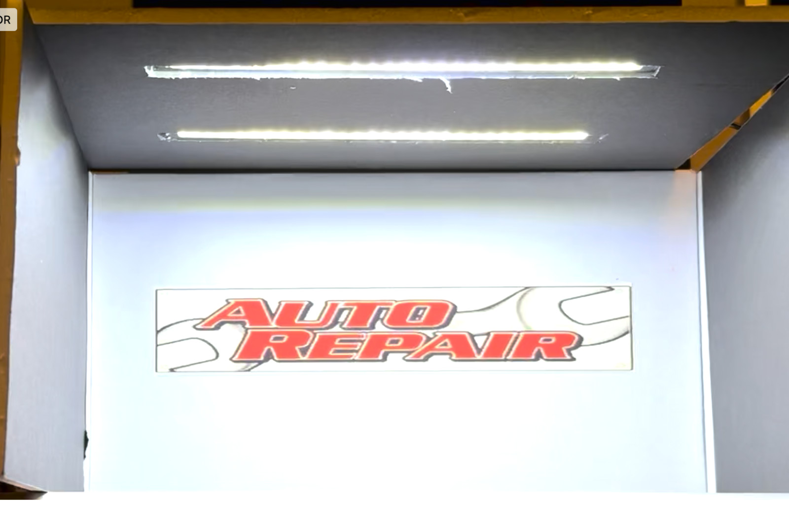 TWO LIGHT STRIP 7” COLOR SUPER BRIGHT WHITE 12V 1:18 SCALE DIORAMA MINIATURE