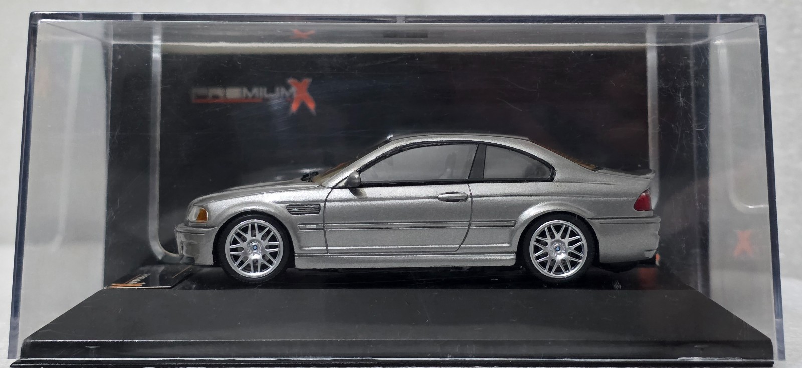 BMW M3 (e46) CSL 2003 Steel Grey Met 1:43 Premium-X IXO PRD0027 EXTREMELY RARE!!