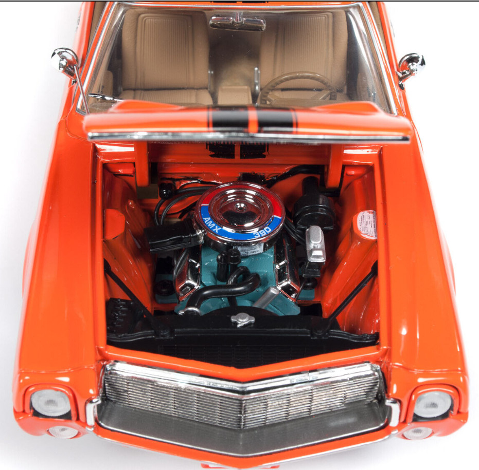 AMC1 18Classic12Javelin Muscle Car24Custom Hot Rod Race 1968Carousel ORANGE1967