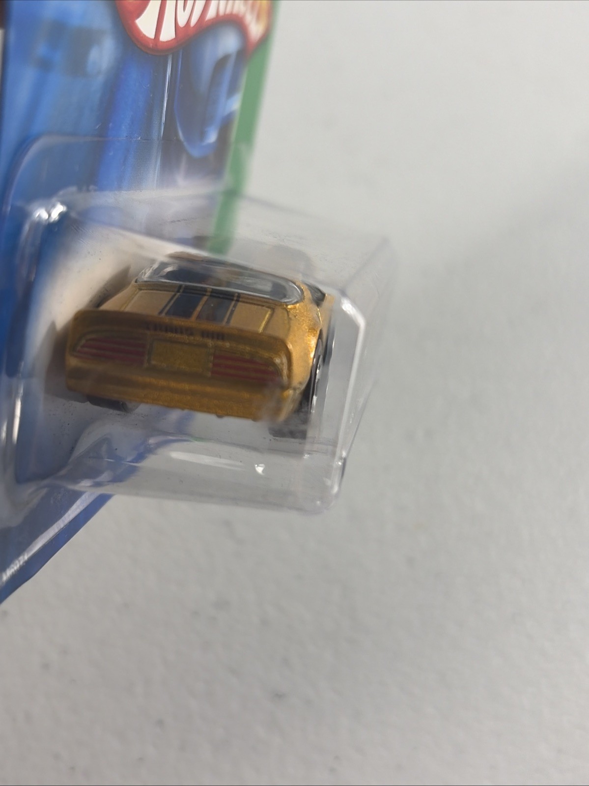 2007 HOT WHEELS TREASURE HUNT PONTIAC HOT BIRD GOLD SHORT CARD 5/12 #165/172